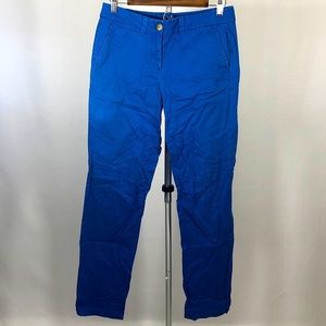 Ann Taylor LOFT Modern Straight Blue Pants Size 2